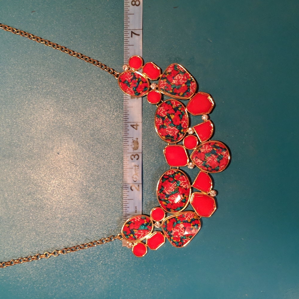 Collar style necklace & matching earrings - Picture 5 of 7